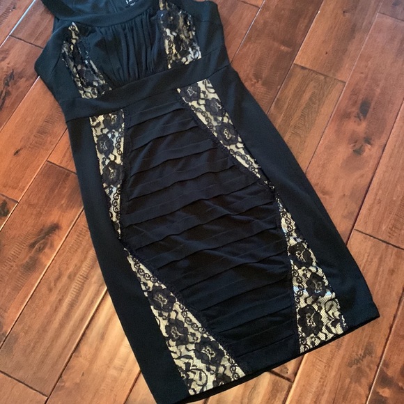 JAX Black, Sleeveless dress with Lace - Picture 3 of 7